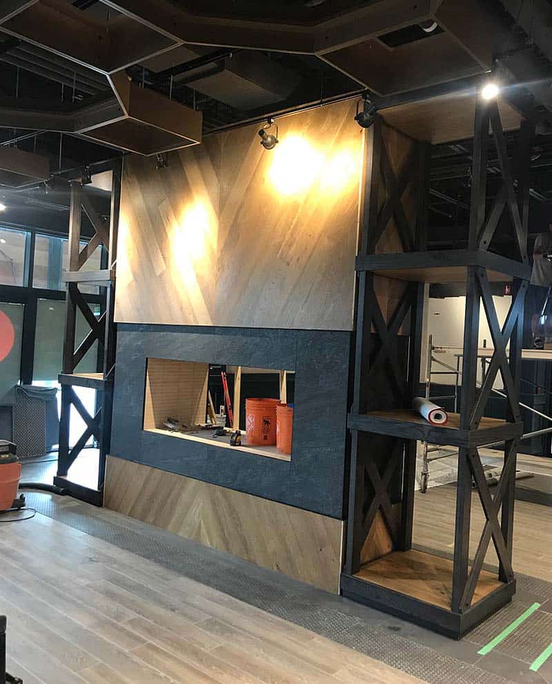 Amsterdam Brewhouse - Fireplace Finished