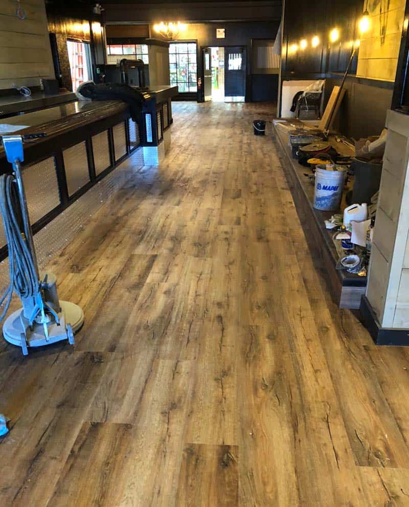 Chucks Roadhouse - Laminate Flooring