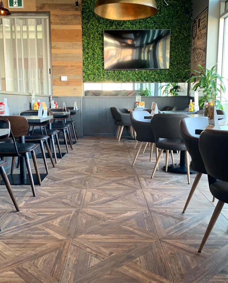 Gabbys Restaurant - Flooring